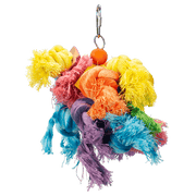 Incredipet Woolly Monster Bird Toy, 8 x 3 in