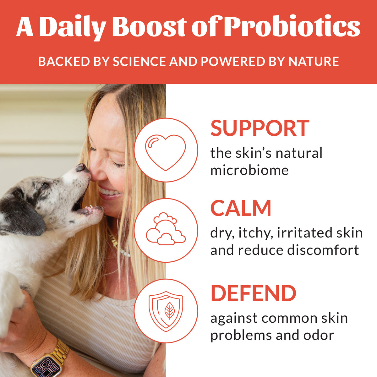 Skout's Honor Probiotic Itch Relief with Oatmeal for Dogs & Cats 8 oz
