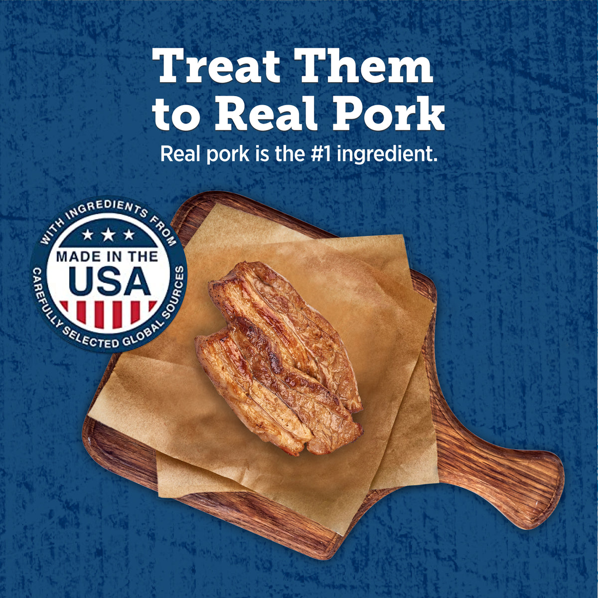True Chews Pork & Chicken Sausage Recipe Dog Treats 14 oz