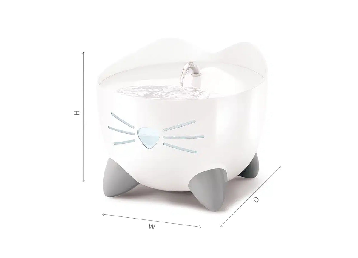 Catit Pixi Cat Drinking Water Fountain, 67.5 fl oz