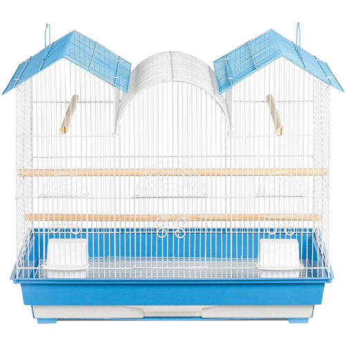 A&E 2-Tone Triple Top Bird Cage, Assorted 26 x 14 x 23 in