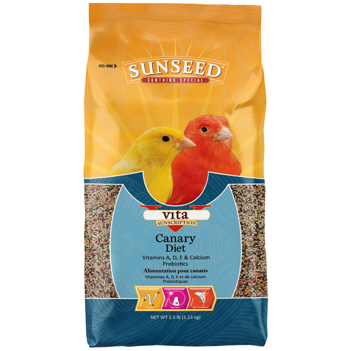 Sunseed Vita Canary Diet 2.5 lb