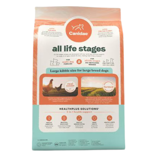 Canidae All Life Stages Large Breed Multi-Protein Recipe Dry Dog Food 40 lb