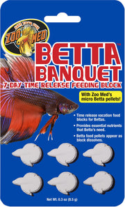 Zoo Med Betta Banquet Food 6 pk