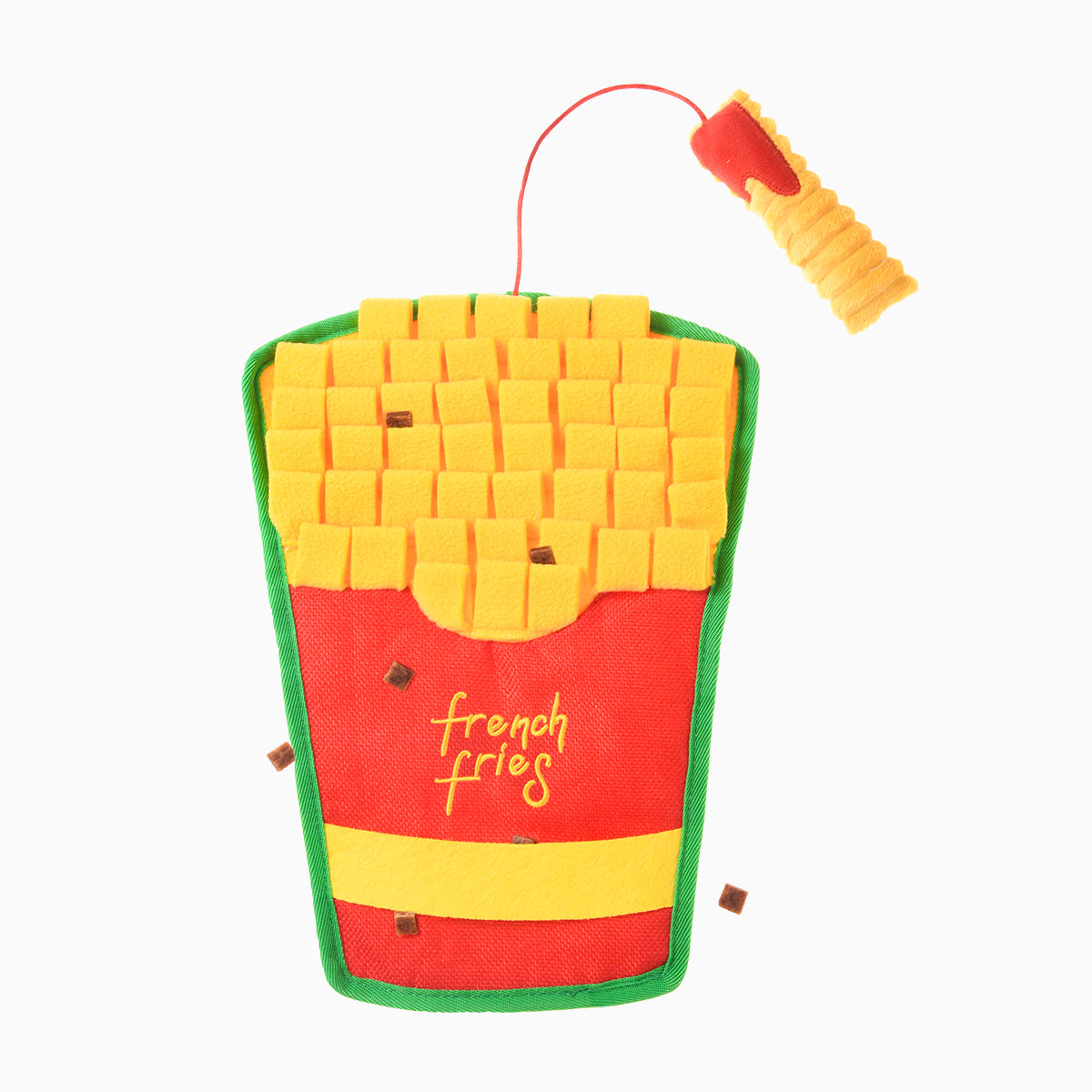Hugsmart Whisker Mat French Fries Cat Toy 12 in