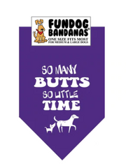 Fun Dog Bandanas So Many Butts Pet Bandana