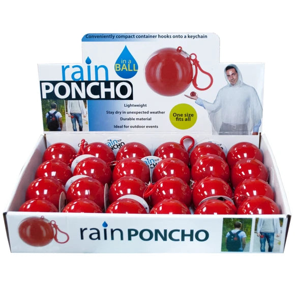 Kole Imports Portable Rain Human Poncho in a Ball