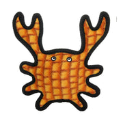 Tuffy's Milo the Plaid Crab Durable Dog Toy