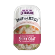 Health Extension Broth-Licious Ocean Fish Shiny Coat in Fish Bone Broth Dog Food