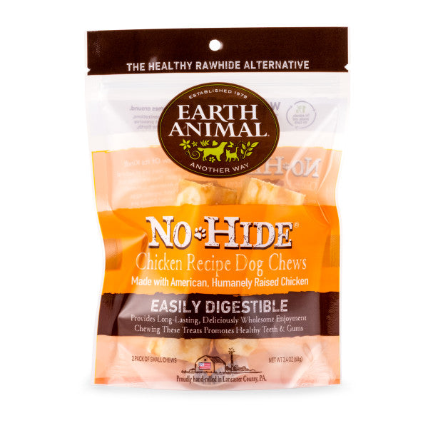 Earth Animal 4 in No-Hide Chicken Chew For Dogs