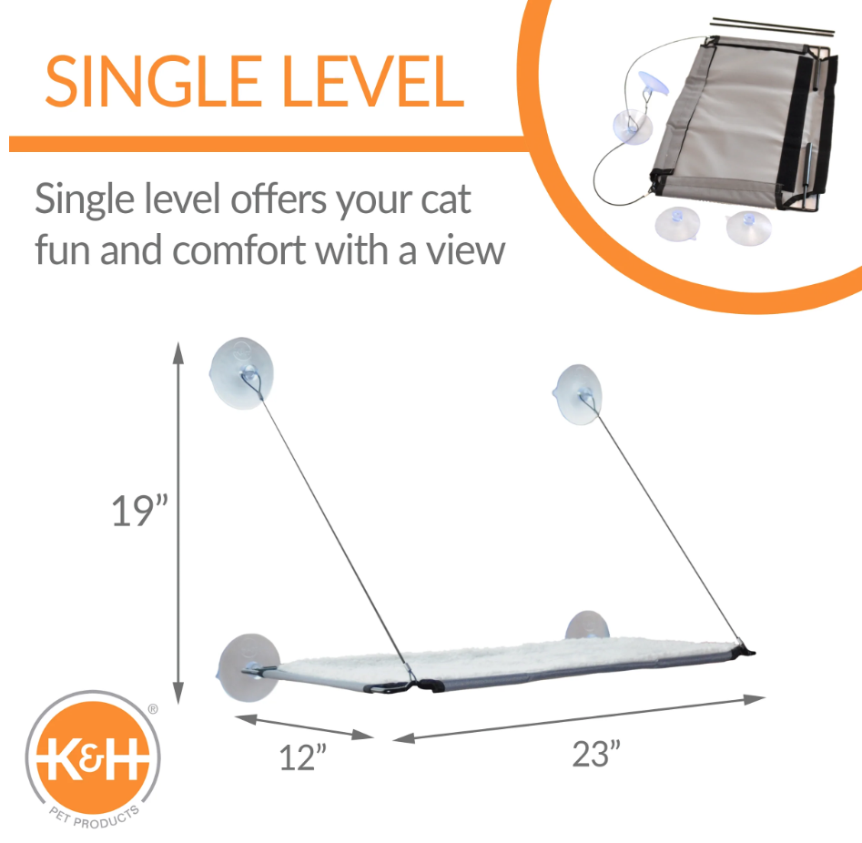 K&H Window Lounger Kitty Sill Cat Bed