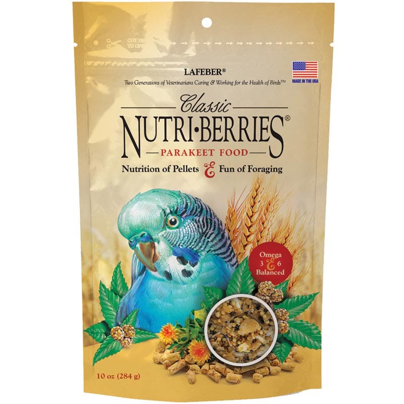 Lafeber's Classic Nutri-Berries for Parakeets 10 oz