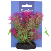 Incredipet Plastic Ceratoperis Aquarium Plant, Purple 4 in