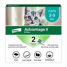Advantage Topical Flea Treatment for Kittens 2 pk