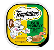 Whiskas Temptations Seafood Medley Flavor Pate in Gravy Wet Cat Food