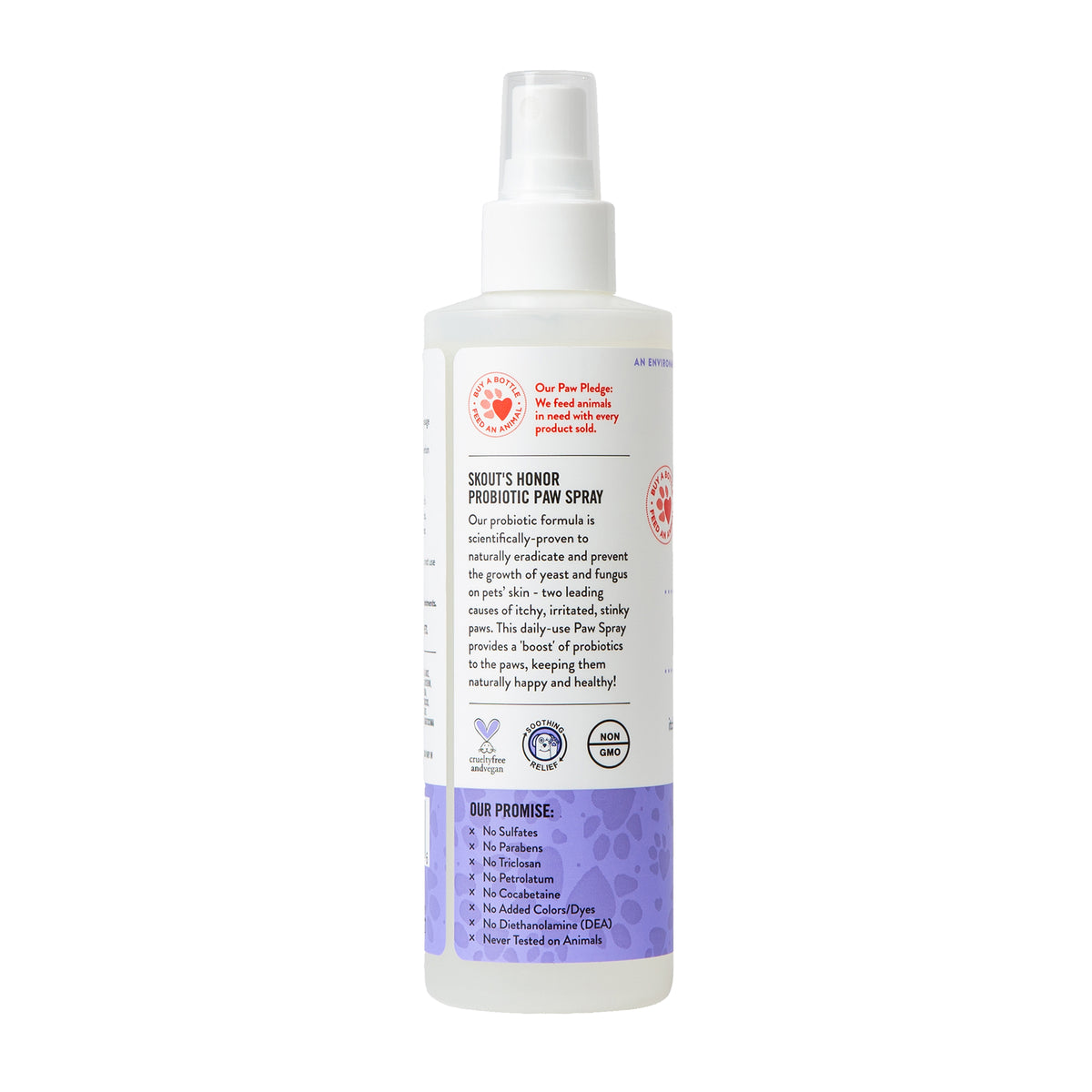 Skout's Honor Probiotic Paw Spray for Dogs & Cats 8 oz