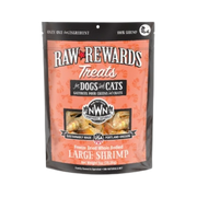 Northwest Naturals Raw Rewards Treats Freeze Dried Large Shrimp for Dogs & Cats 1 oz