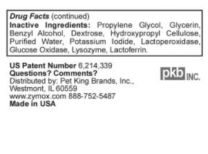 Zymox Enzymatic Ear Solution With 0.5% Hydrocortisone for Dogs & Cats 1.25 oz