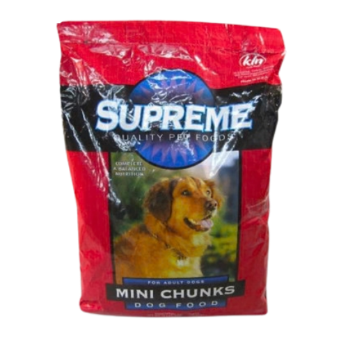 Supreme Mini Chunks Adult Dry Dog Food 40 lb
