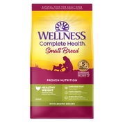 Wellness Complete Health Small Breed Adult Healthy Weight Turkey & Brown Rice Recipe Dry Dog Food 12 lb