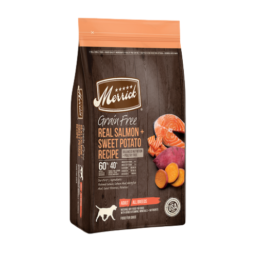 Merrick Grain-Free Adult Real Salmon & Sweet Potato Recipe Dry Dog Food