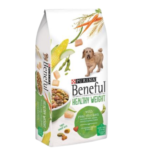 Purina Beneful Healthy Weight With Farm-Raised Chicken Dry Dog Food 28 lb