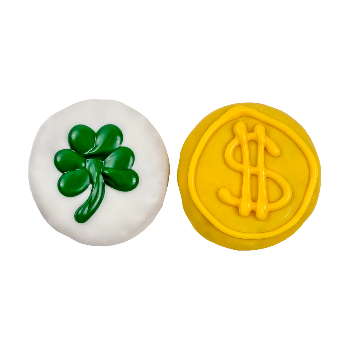 Bosco & Roxy St Pats Lucky Bites Coin Dog Treat Cookie
