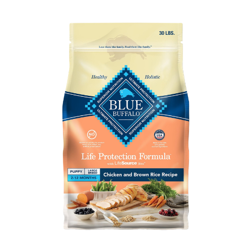 Blue Buffalo Life Protection Formula Large Breed Puppy Chicken & Brown Rice Recipe Adult Dry Dog Food