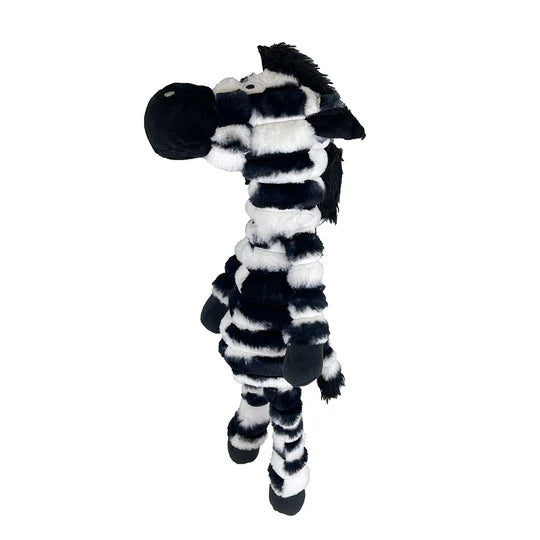 Petlou Zoo Friends Zebra Plush Dog Toy 26 in
