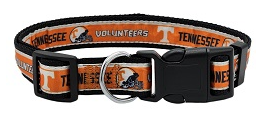 Pets First Tennessee Volunteers Satin Dog Collar