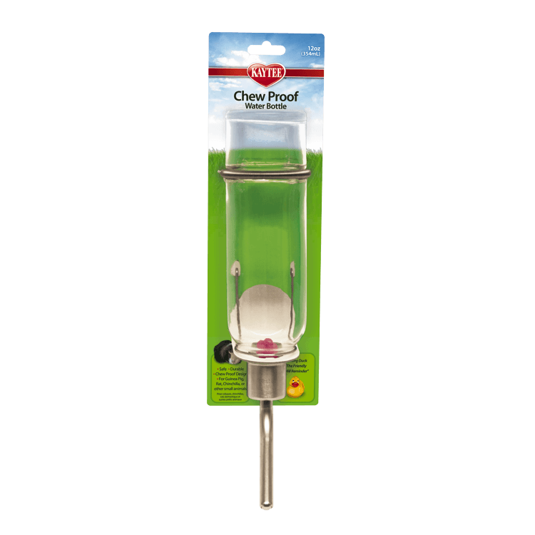 Kaytee Chew-Proof Glass Water Bottle For Small Animals