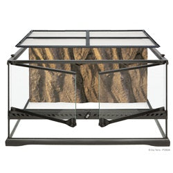 Exo Terra Glass Terrarium Reptile Habitat, 24"x18"x12"