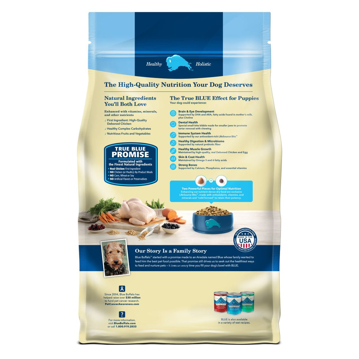 Blue Buffalo Life Protection Formula Puppy Chicken & Rice Recipe Dry Dog Food