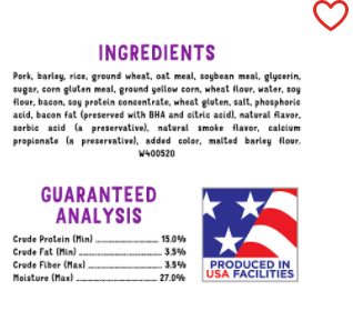 Purina Beggin' Strips Bacon Flavor Dog Treats