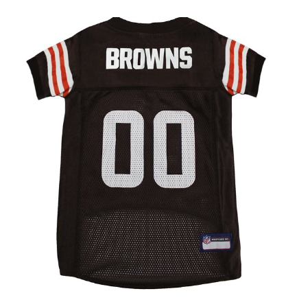 Pets First Cleveland Browns Mesh Dog Jersey