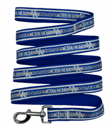 Pets First Kentucky Wildcats Satin Dog Leash