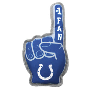 Pets First Indianapolis Colts #1 Fan Dog Toy