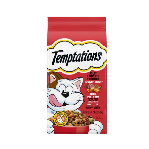 Whiskas Temptations Block Party BBQ Dry Cat Food