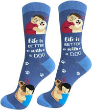 E & S Imports Pet Lover Socks Love My Dog, Unisex, One Size Fits Most