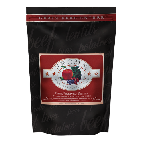 Fromm Four-Star Beef Frittata Veg Grain-Free Dry Dog Food