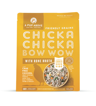 A Pup Above Chicka Chicka Bow Wow Frozen Dog Food