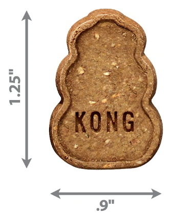Kong Snacks Small Peanut Butter Dry Dog Treats 7 oz