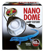 Zoo Med Nano Dome Reptile Lamp Fixture 40 watt