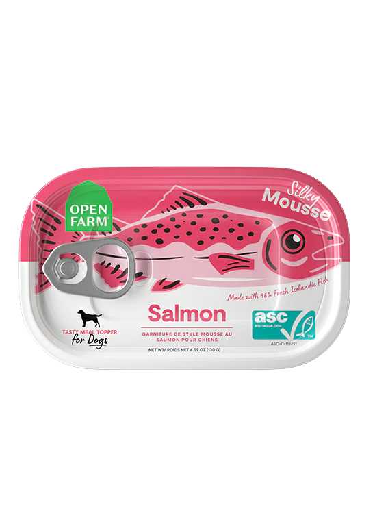 Open Farm Silky Mousse Salmon Food Topper for Dogs