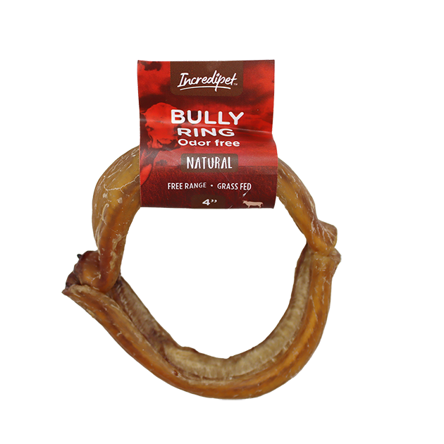 Incredipet Bully Ring Dog Chew 4 in