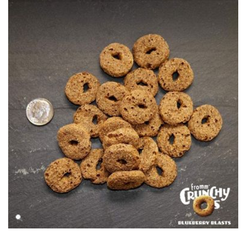 Fromm Crunchy Os Blueberry Blasts Dog Treats 6 oz