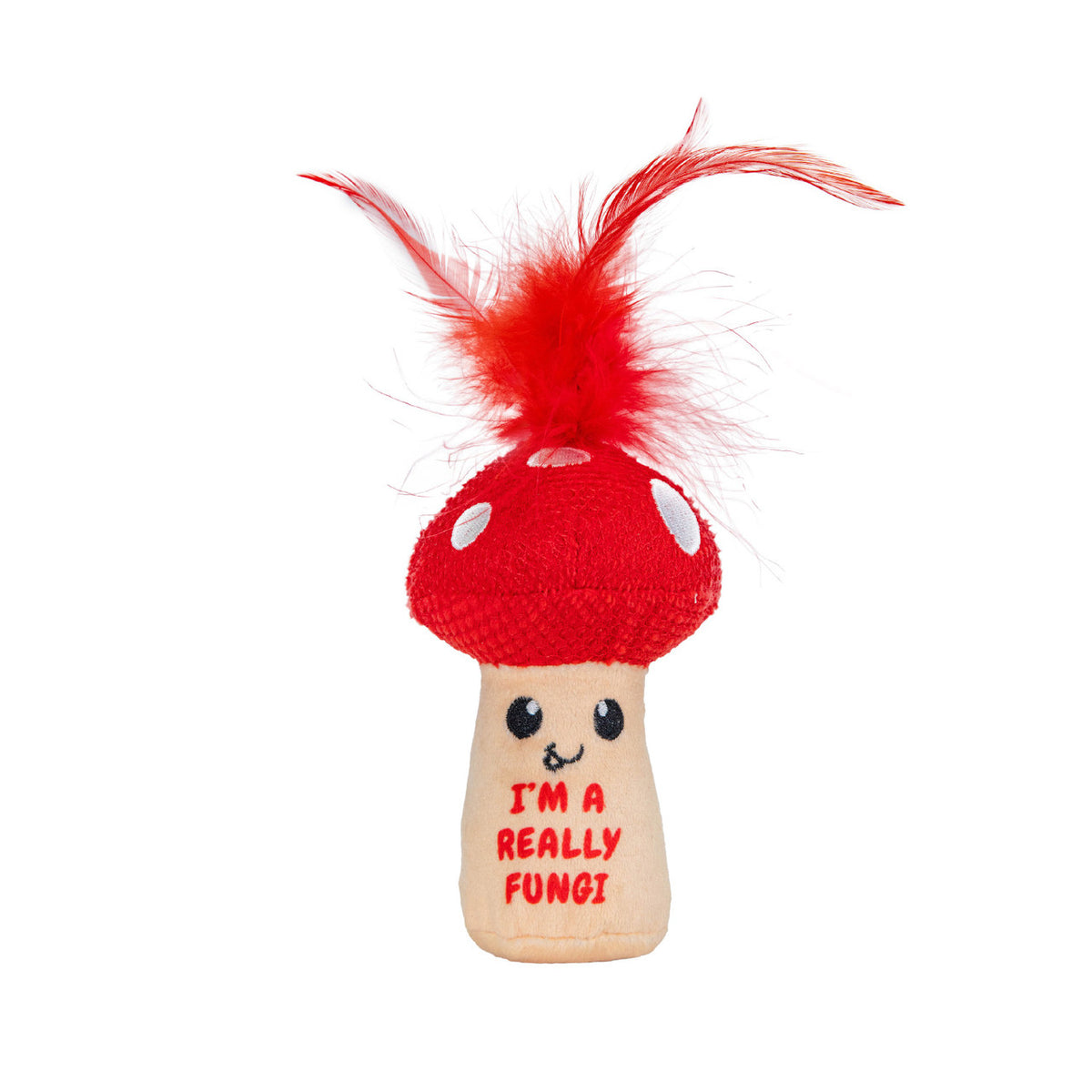 Catstages A Really Fungi Mushroom Kicker Catnip & Dental Cat Toy