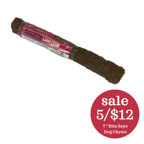 Etta Says! 7 in Deluxe Lamb Dog Chew