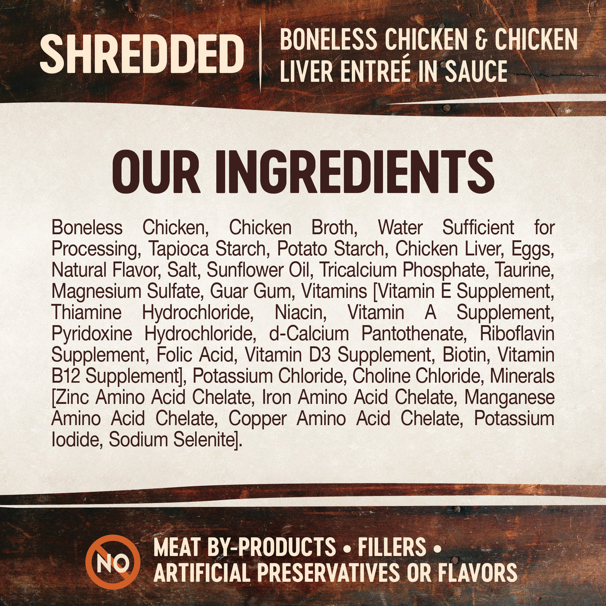 Wellness CORE Signature Selects Shredded Boneless Chicken & Chicken Liver Entrée in Sauce Canned Cat Food