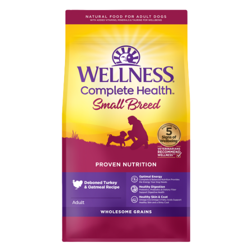 Wellness Complete Health Small Breed Adult Turkey & Oatmeal Recipe Dry Dog Food